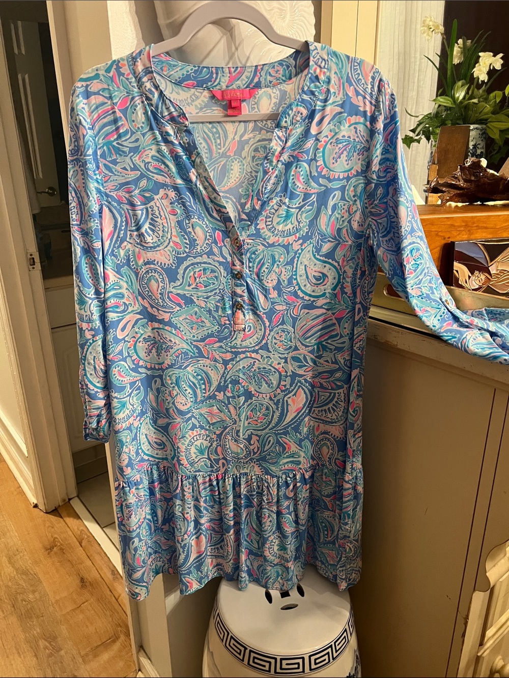 Lilly Pulitzer Drop Waist Dress EEEUC